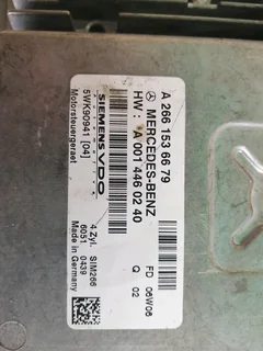 2008 Mercedes A170 W169 manual computer box for sale