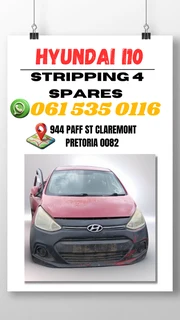 Hyundai I10 stripping for spares Call me today for more prices 0631496230