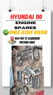 Hyundai i10 engine spares Whatsapp me for more spares 0615350116