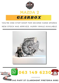 Mazda 2 gearbox Call or Whatsapp me for the price