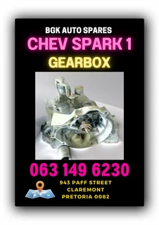 Chev spark 1 gearbox Call or Whatsapp me 0636348112