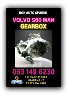 Volvo s60 manual gearbox Call or Whatsapp me 0631496230
