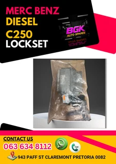 Merc benz c250 diesel lockset Whatsapp 0615350116