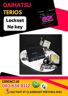 Daihatsu terios lockset no key Whatsapp me 0615350116