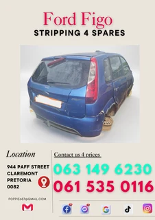 Ford figo stripping for spares Call or Whatsapp me 0636348112