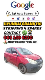 Hyundai grand I10 stripping for spares Call or Whatsapp me 0615350116