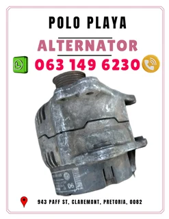 Polo playa alternator Call or WhatsApp me 063 149 6230