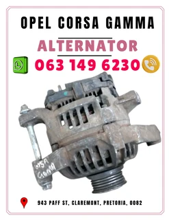 Opel corsa gamma alternator Call or WhatsApp me 063 149 6230
