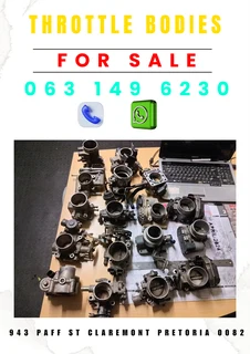 Throttle bodies in stock Contact me on 063 149 6230