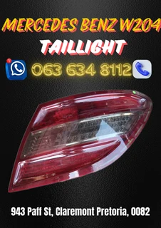 Mercedes Benz w204 taillight Call me for more spares 063 149 6230