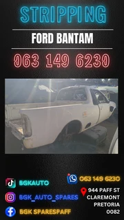 Ford bantam stripping for spares Call or WhatsApp me 063 149 6230