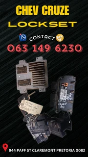 Chev cruze lockset Call or WhatsApp me for prices 063 149 6230