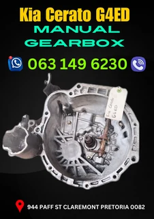 Kia cerato G4ED manual gearbox R4500 Call or WhatsApp me 063 149 6230