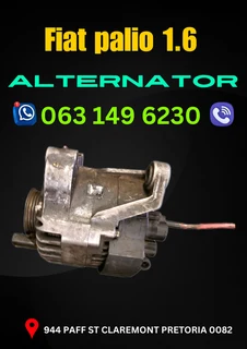 Fiat palio 1.6 alternator R1500 Call or WhatsApp me 063 149 6230