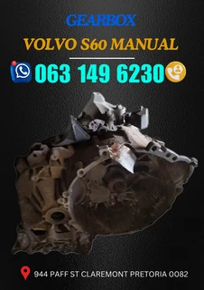 Volvo S60 Manual gearbox R3000 Contact me 063 149 6230