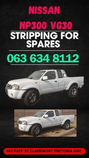 Nissan NP300 VG30 stripping for spares Call or WhatsApp 063 149 6230