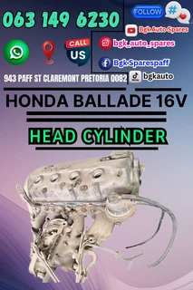 Honda ballade 16v head cylinder Contact me today 0631496230