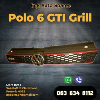 Polo 6 GTI grill Only one in stock Contact us now 0631496230
