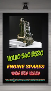 Volvo s40 B520 engine spares Call or Whatsapp me 0631496230