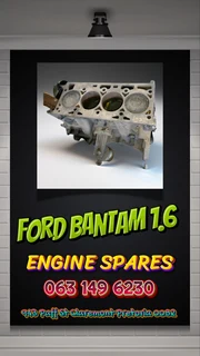 Ford bantam 1.6 engine spares Call or Whatsapp me 0631496230