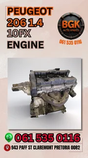 Peugeot 10fx 1.4 206 engine Whatsapp me 0615350116