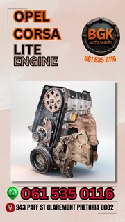Opel corsa lite Engine We sell spares for most cars 0636348112