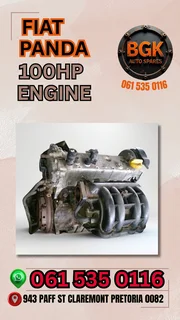 Fiat panda 100HP engine in stock for now 0631496230