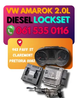 Vw amarok 2.0l diesel lockset Contact ne today 0636348112