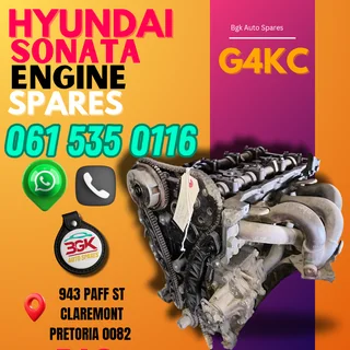 Hyundai Sonata G4KC engine spares Call me 0615350116
