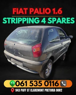 Fiat palio 1.6 stripping for spares Call or Whatsapp me 0615350116
