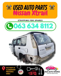 Nissan xtrail stripping 4 spares Whatsapp me for prices 0636348112
