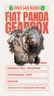 Fiat panda gearbox Call me 061 535 0116