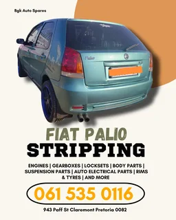 Fiat palio stripping for spares Call or WhatsApp me 0636348112