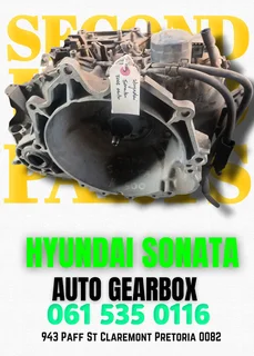 Hyundai Sonata 2002 automatic gearbox WhatsApp me today 0636348112