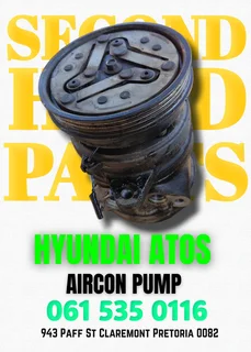 Hyundai atos aircon pump Call or WhatsApp me 0636348112