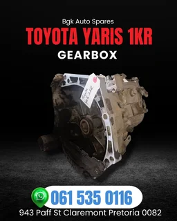 Toyota Yaris 1KR gearbox WhatsApp me today 0636348112