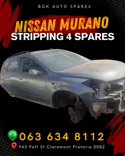 Nissan murano stripping for spares Call or WhatsApp me 0636348112