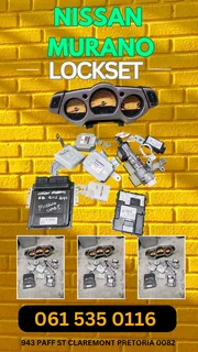 Nissan murano lockset Call me for more spares 063 149 6230
