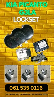 Kia picanto G3LA lockset Call me for more spares 0615350116
