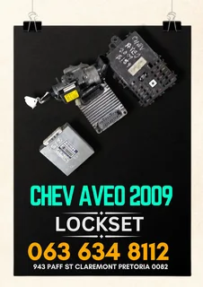 Chev Aveo lockset 2009 WhatsApp me today 0636348112