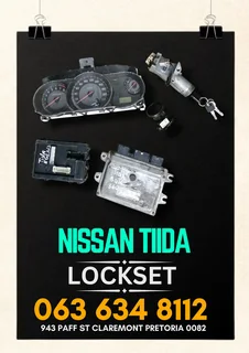 Nissan tiida lockset for sale Contact me for the prices 0636348112