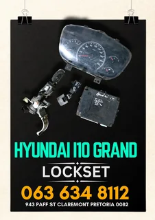 Hyundai I10 grand lockset Call or WhatsApp me 0636348112