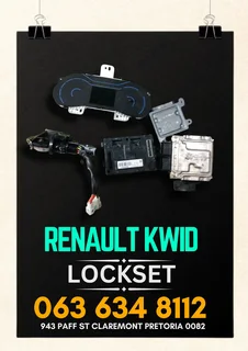 Renault kwid lockset Contact me for the prices 063 149 6230