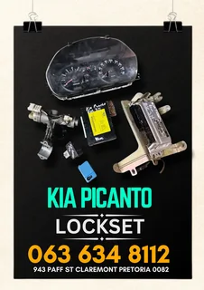 Kia picanto lockset Call or WhatsApp me 063 149 6230