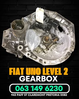 Fiat uno level 2 gearbox R4500 Call me 063 149 6230