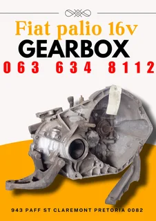 Fiat palio 16v gearbox Call me 061 535 0116
