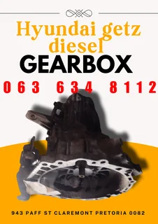 Hyundai getz diesel gearbox R4500 Call me 063 149 6230