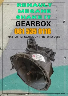 Renault megane shake it gearbox R4000 Call or WhatsApp me 0636348112