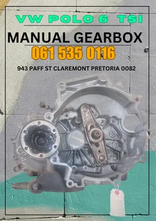 Polo 6 tsi manual gearbox R5500 Call or WhatsApp me 0636348112