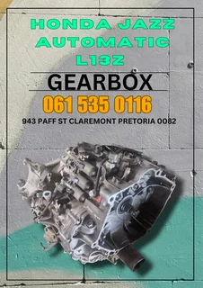 Honda Jazz L13z automatic gearbox R10000 Call or WhatsApp me 0636348112